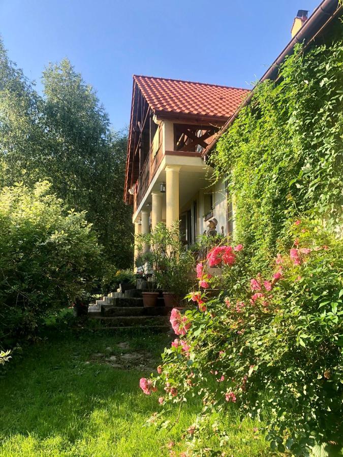 Modryna Ranczo Acomodação com café da manhã Krasiczyn Exterior foto