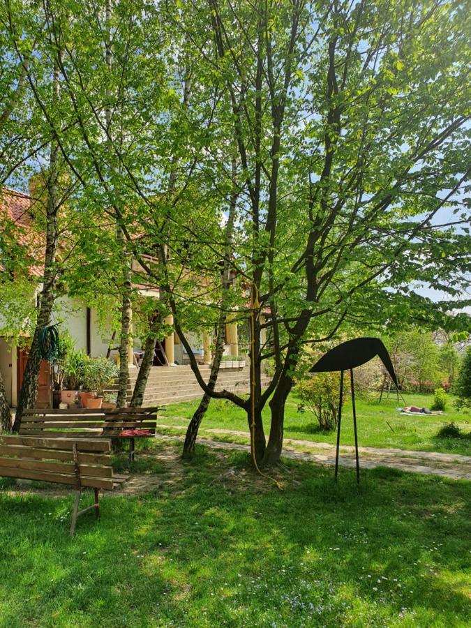 Modryna Ranczo Acomodação com café da manhã Krasiczyn Exterior foto